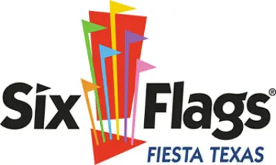 Logo for sponsor Six Flags Fiesta TX